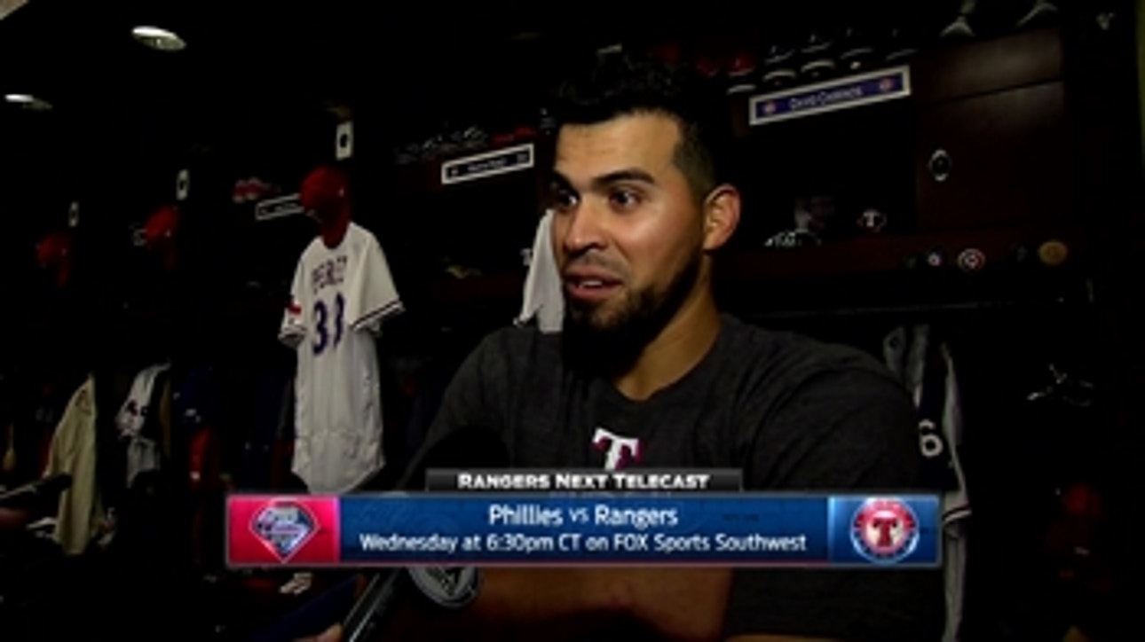 Robinson Chirinos talks pitching in 5-1 win over Phillies
