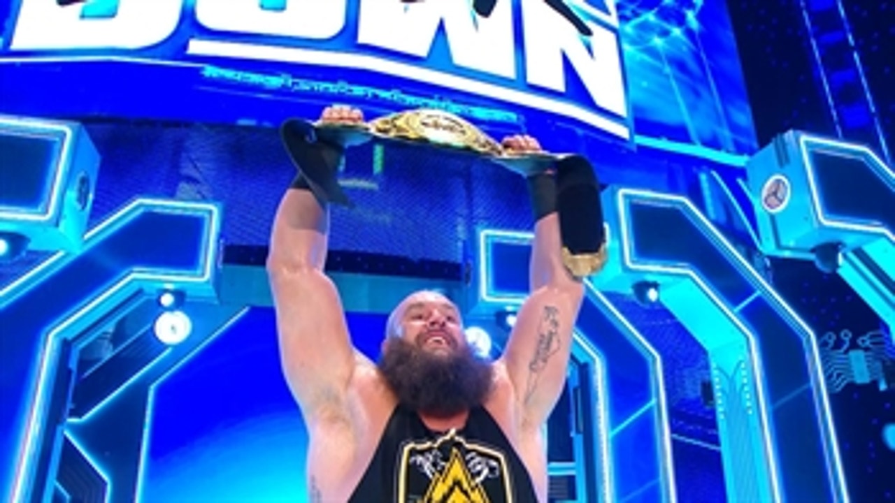 Braun Strowman wins first individual belt after beating Nakamura for Intercontinental Title