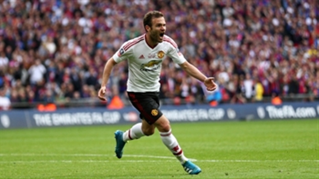 pause Hold sammen med Effektiv Juan Mata grabs a quick equalizer for Manchester United ' 2015-16 FA Cup  Highlights | FOX Sports