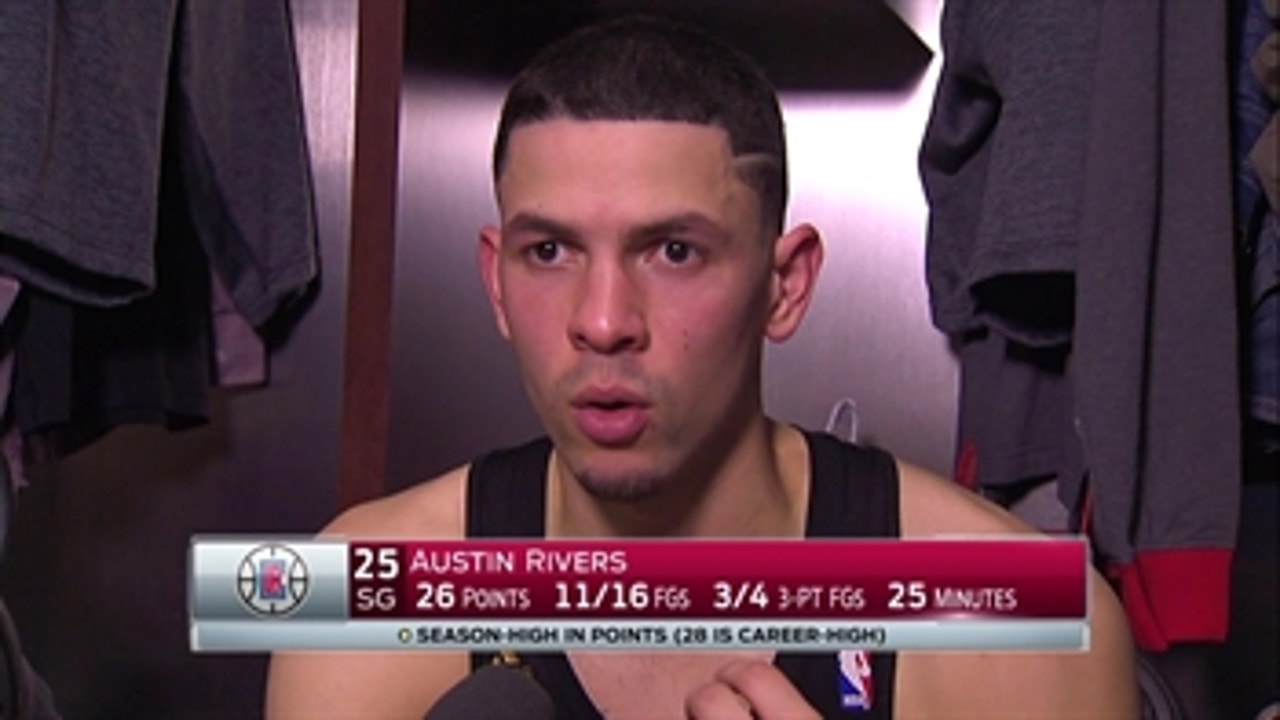 Austin Rivers has a hot shooting night against the 76ers