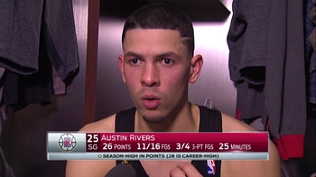 Austin Rivers has a hot shooting night against the 76ers