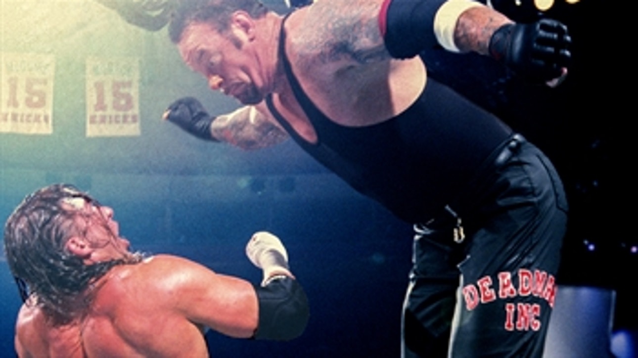 Brock Lesnar helps Triple H defeat Undertaker: Raw, August 26, 2002