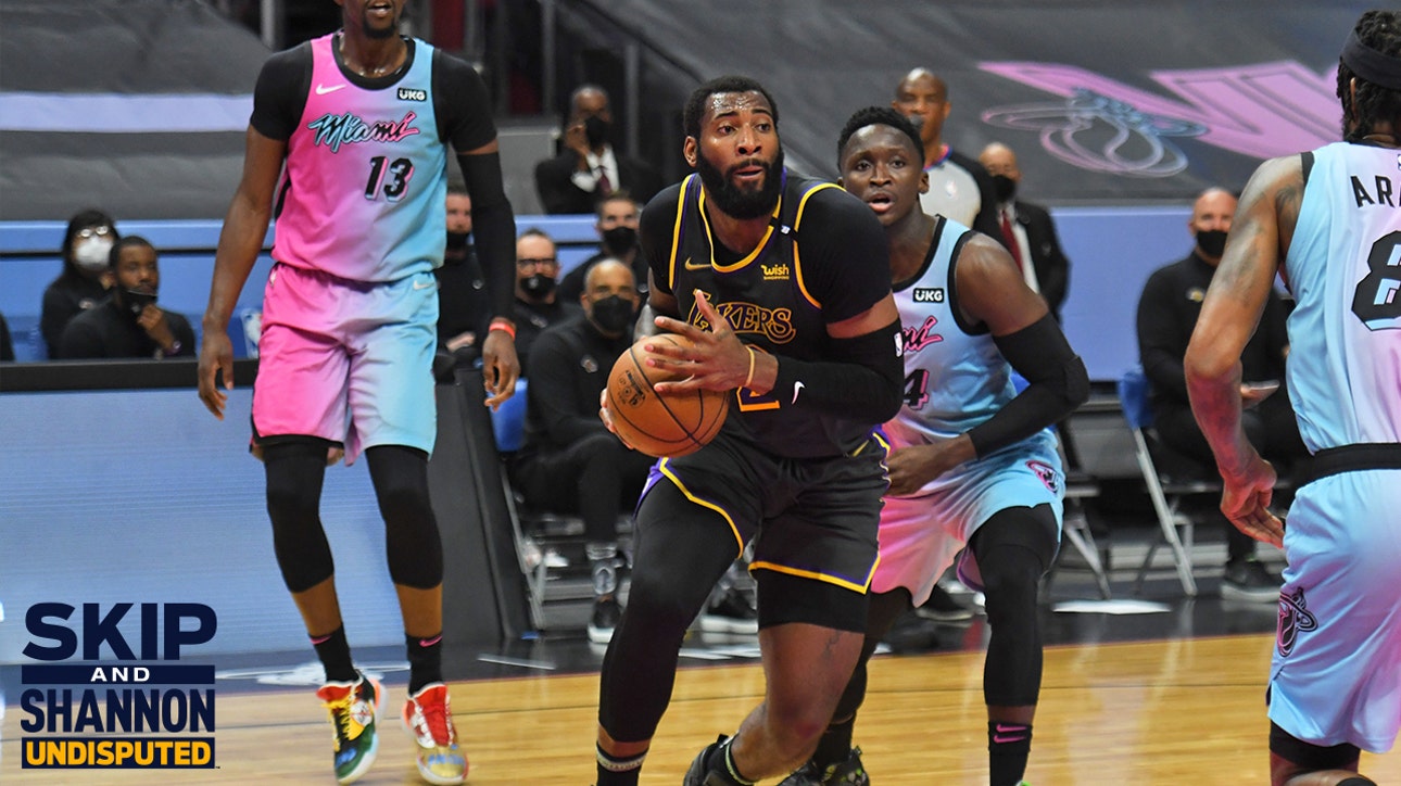 Shannon Sharpe: Andre Drummond proved against the Heat that he's all the Lakers needed | UNDISPUTED