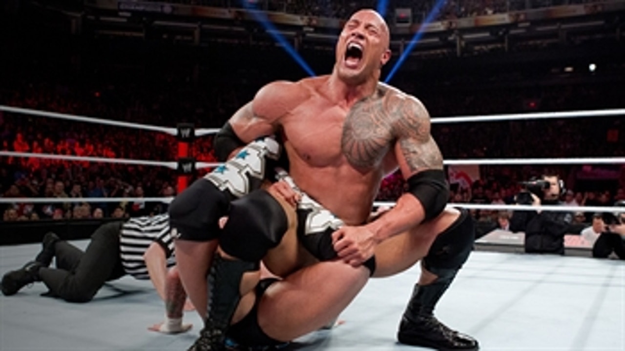 CM Punk vs. The Rock - WWE Title Match: Royal Rumble 2013 (Full Match)