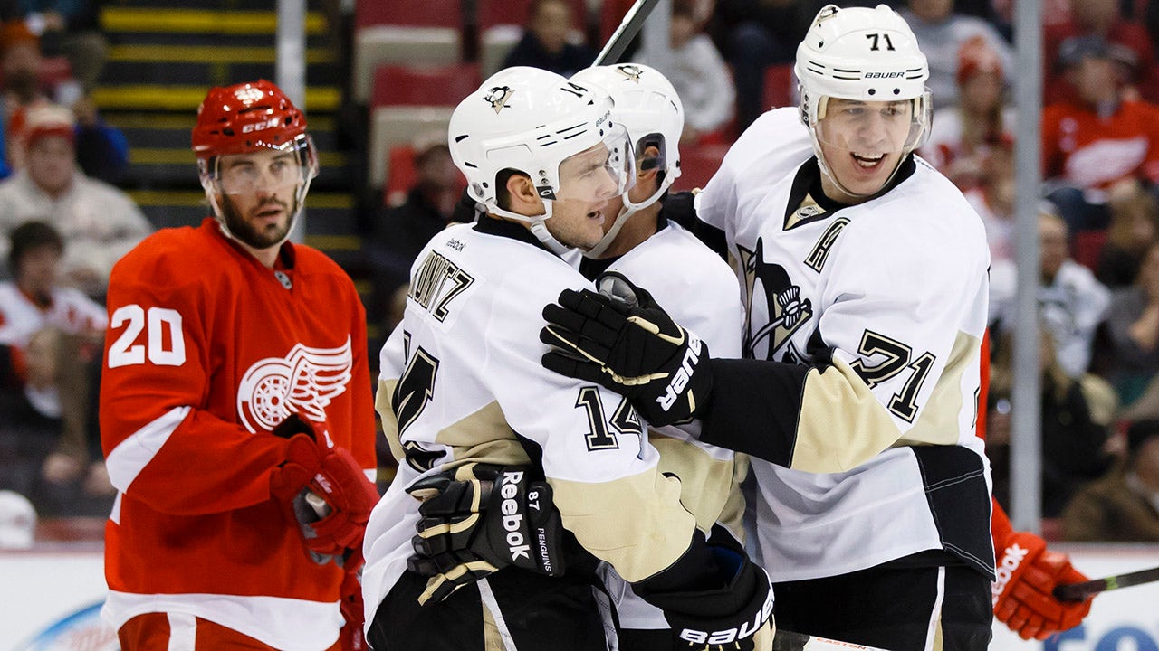 Red Wings dropped by Penguins