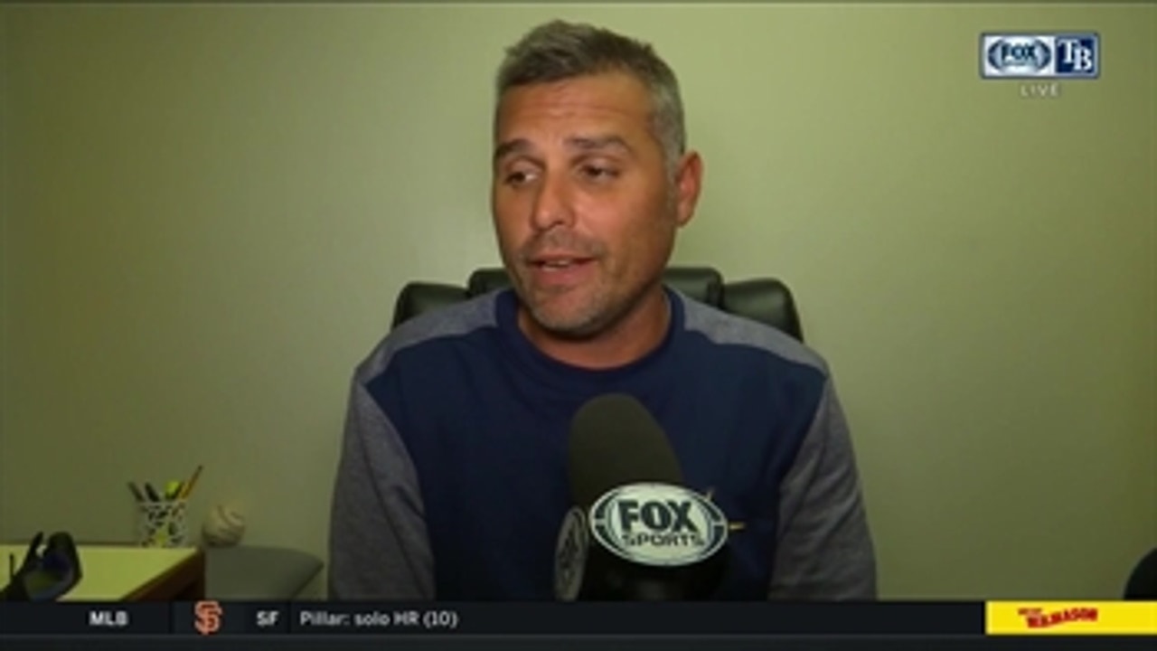 Kevin Cash recaps Rays' 8-2 win over A's in series split