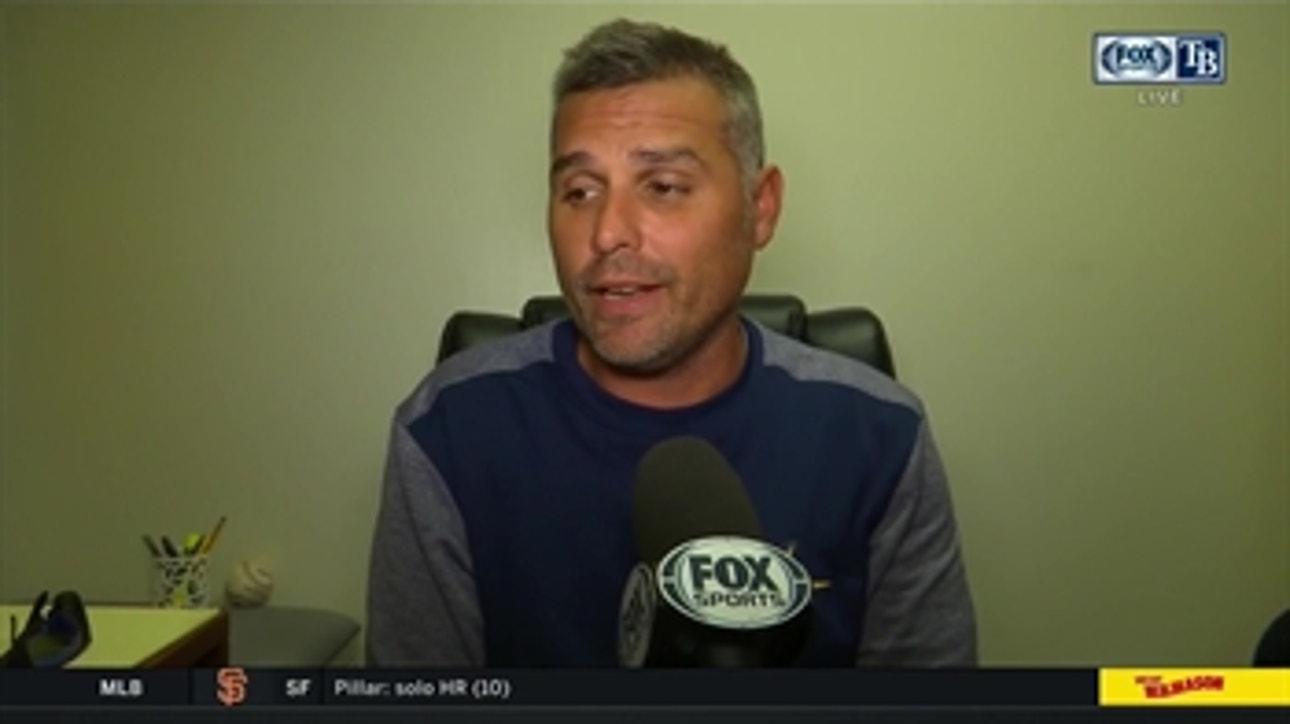 Kevin Cash recaps Rays' 8-2 win over A's in series split