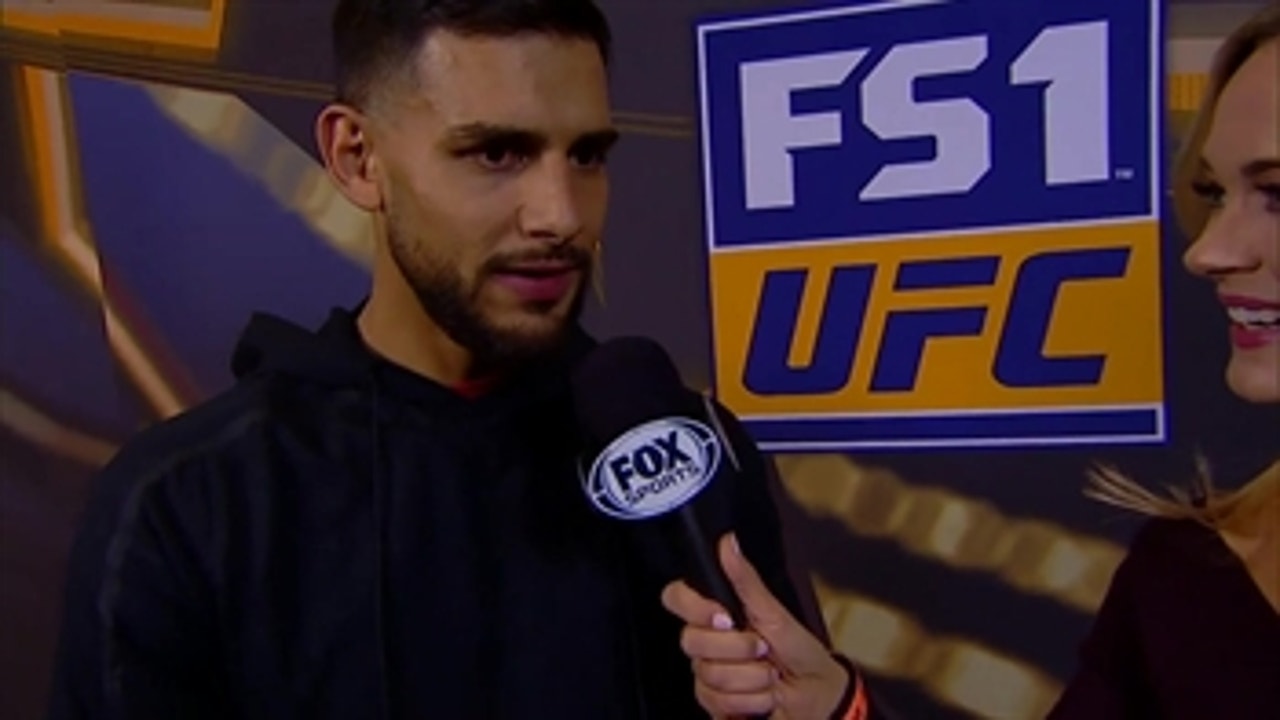 Yair Rodriguez talks after making weight ' INTERVIEW ' WEIGH-INS ' UFC FIGHT NIGHT