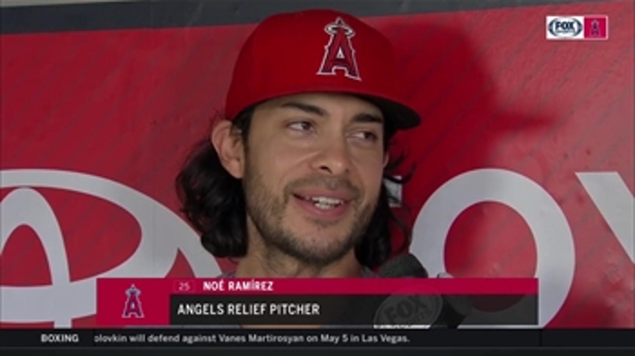Noe Ramirez describes his 'blessing' playing for Angels and relationship with Shohei Ohtani