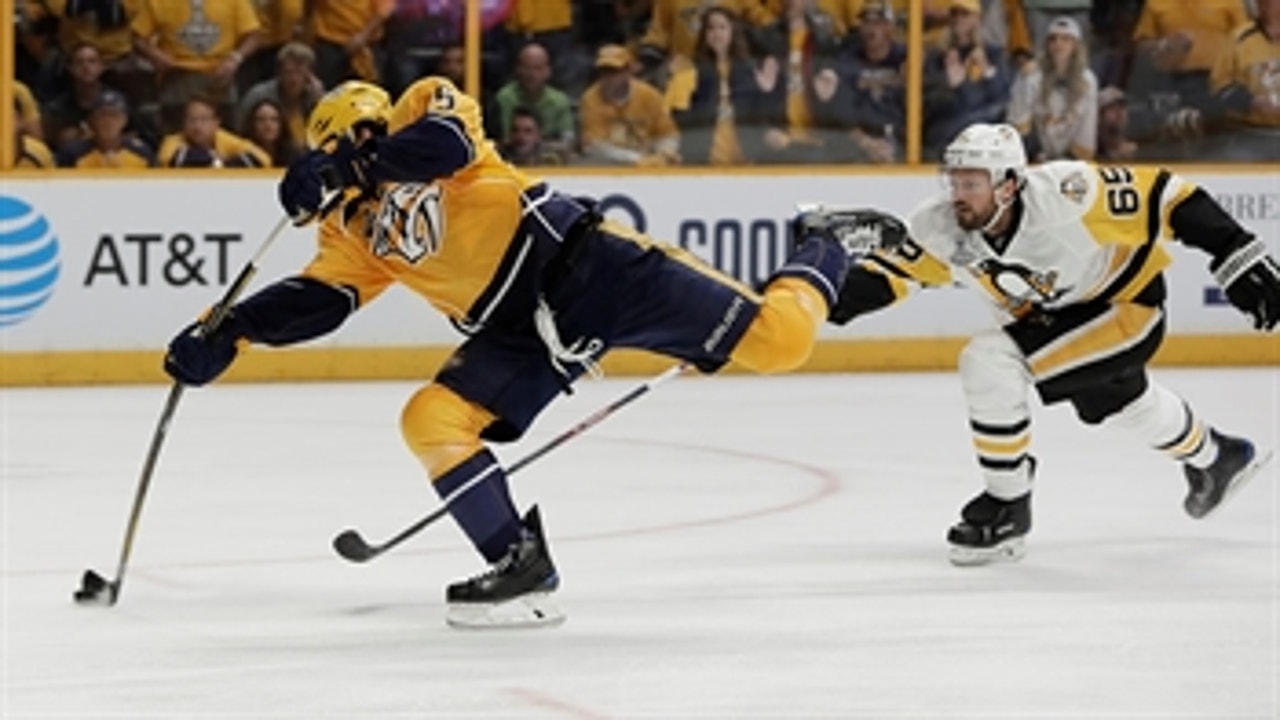 Predators LIVE To GO: Preds cut Pens series lead to 2-1 with 5-1 drubbing in Game 3