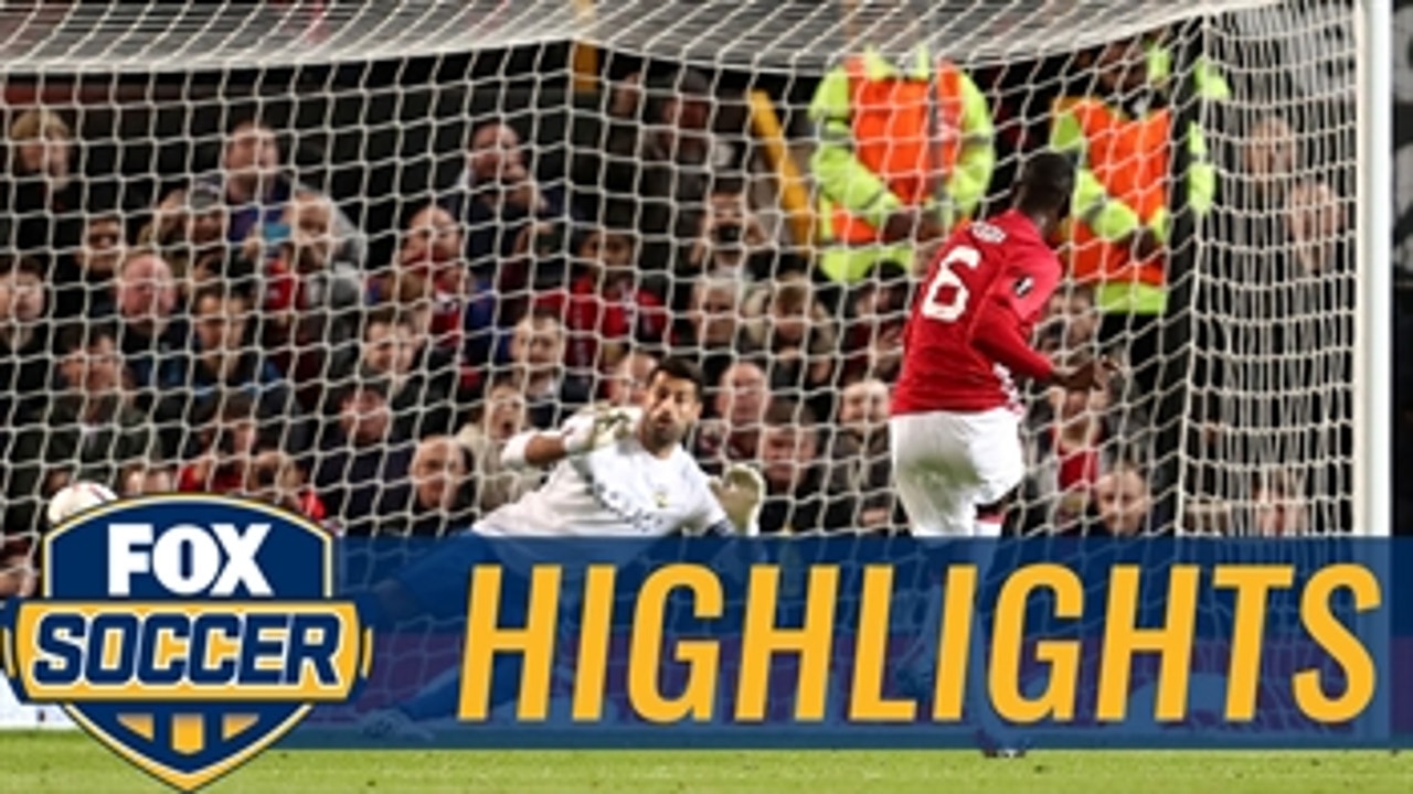 Pogba gives Man United the lead vs. Fenerbahce ' 2016-17 UEFA Europa League Highlights