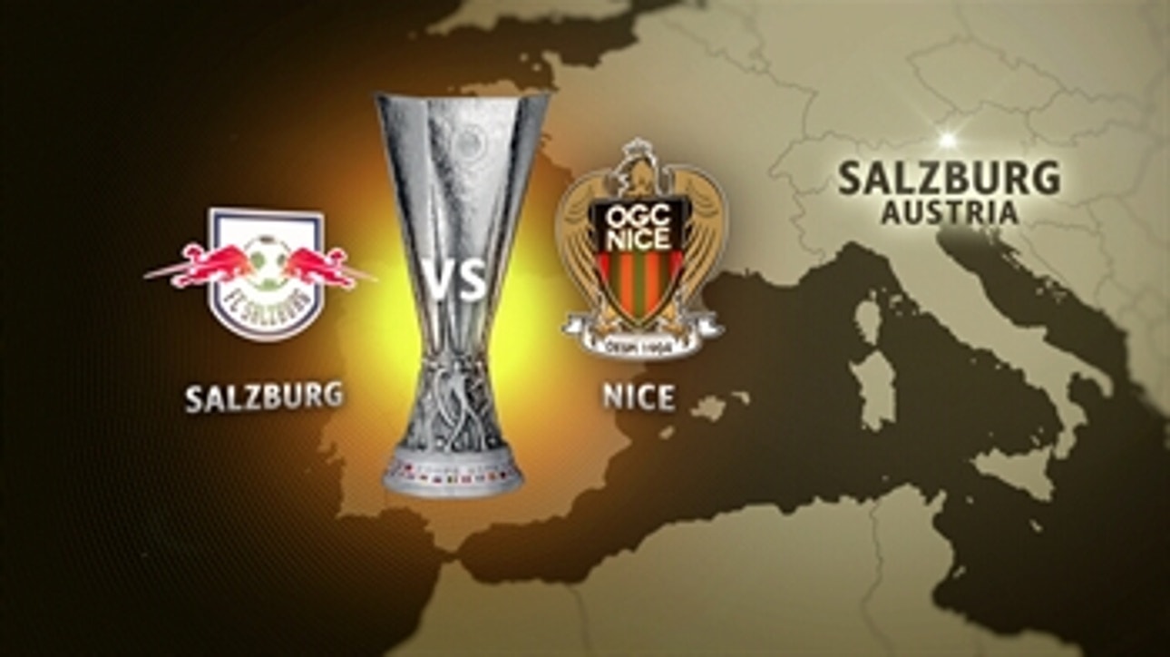 Red Bull Salzburg vs. Nice ' 2016-17 UEFA Europa League Highlights