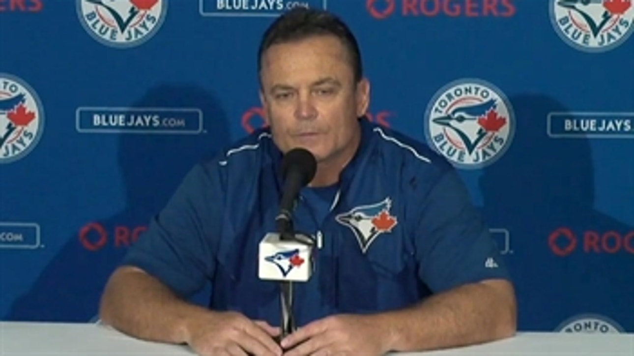 John Gibbons on Toronto's win streak