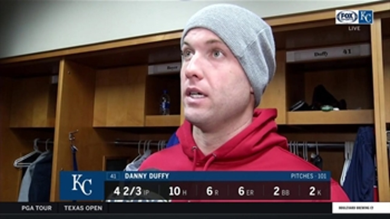 Danny Duffy after start against Tigers: 'I can't put the bullpen in that situation'
