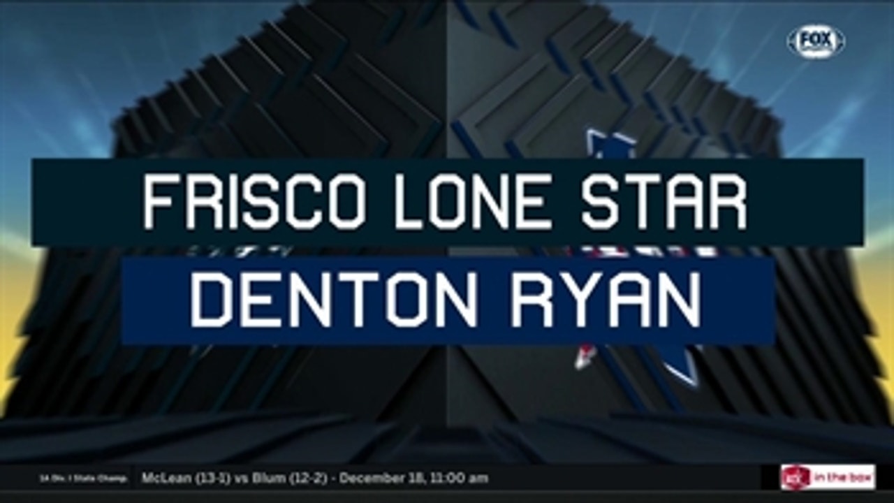 HIGHLIGHTS: Frisco Lone Star vs. Denton Ryan ' High School Scoreboard Live