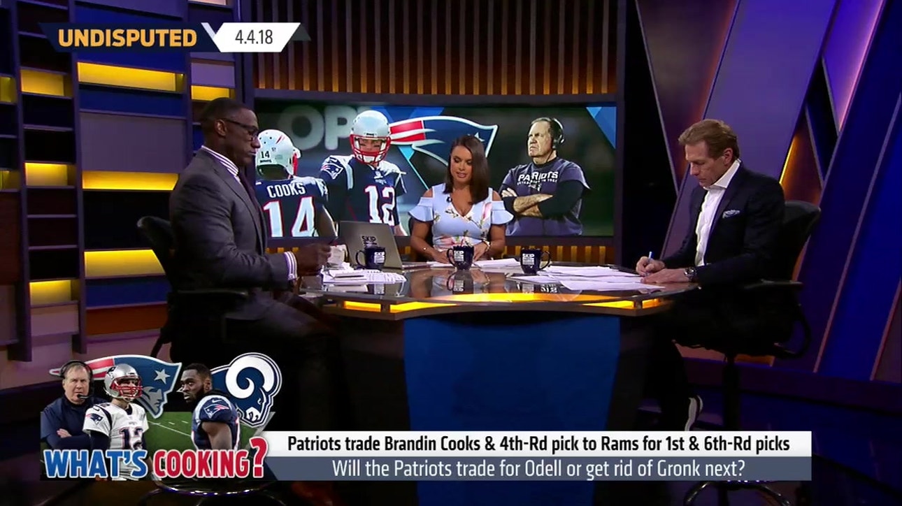 Shannon thinks Bill Belichick has something up his sleeve after trading Brandin Cooks ' UNDISPUTED