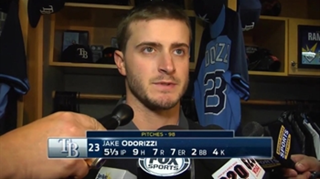 Jake Odorizzi: There seems to be a hiccup in every game