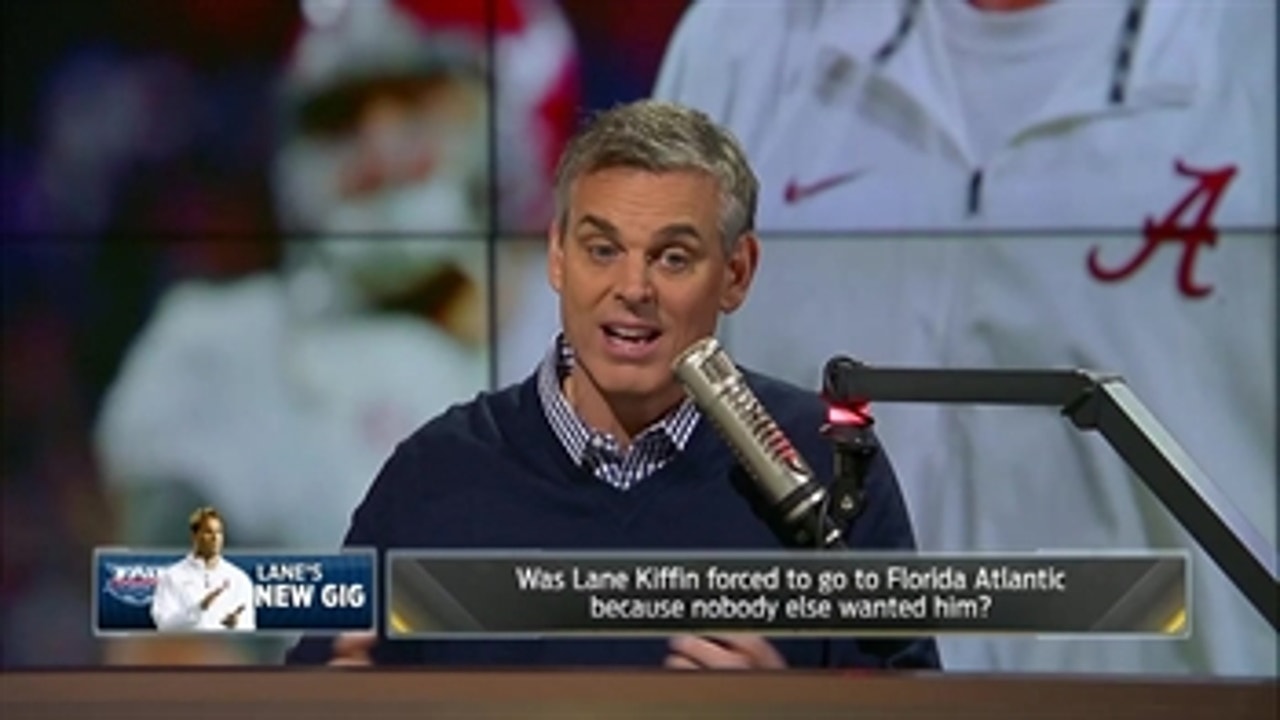 Why did Lane Kiffin go to FAU? ' THE HERD