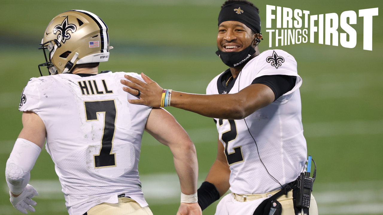 Greg Jennings: Jameis Winston should be Saints starting QB; Taysom Hill is a defensive asset | FIRST THINGS FIRST