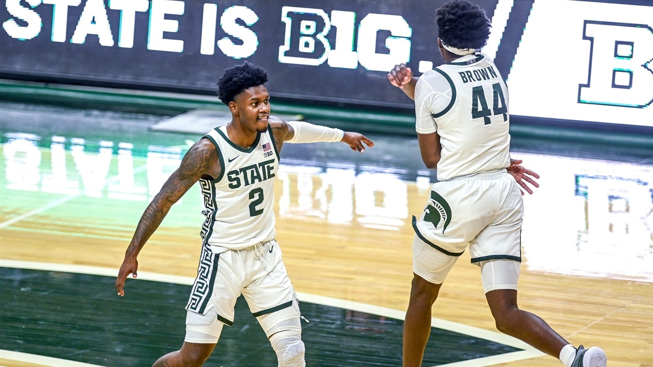 No. 13 Michigan State holds off Notre Dame, 80-70, as Rocket Watts scores 13 off the bench