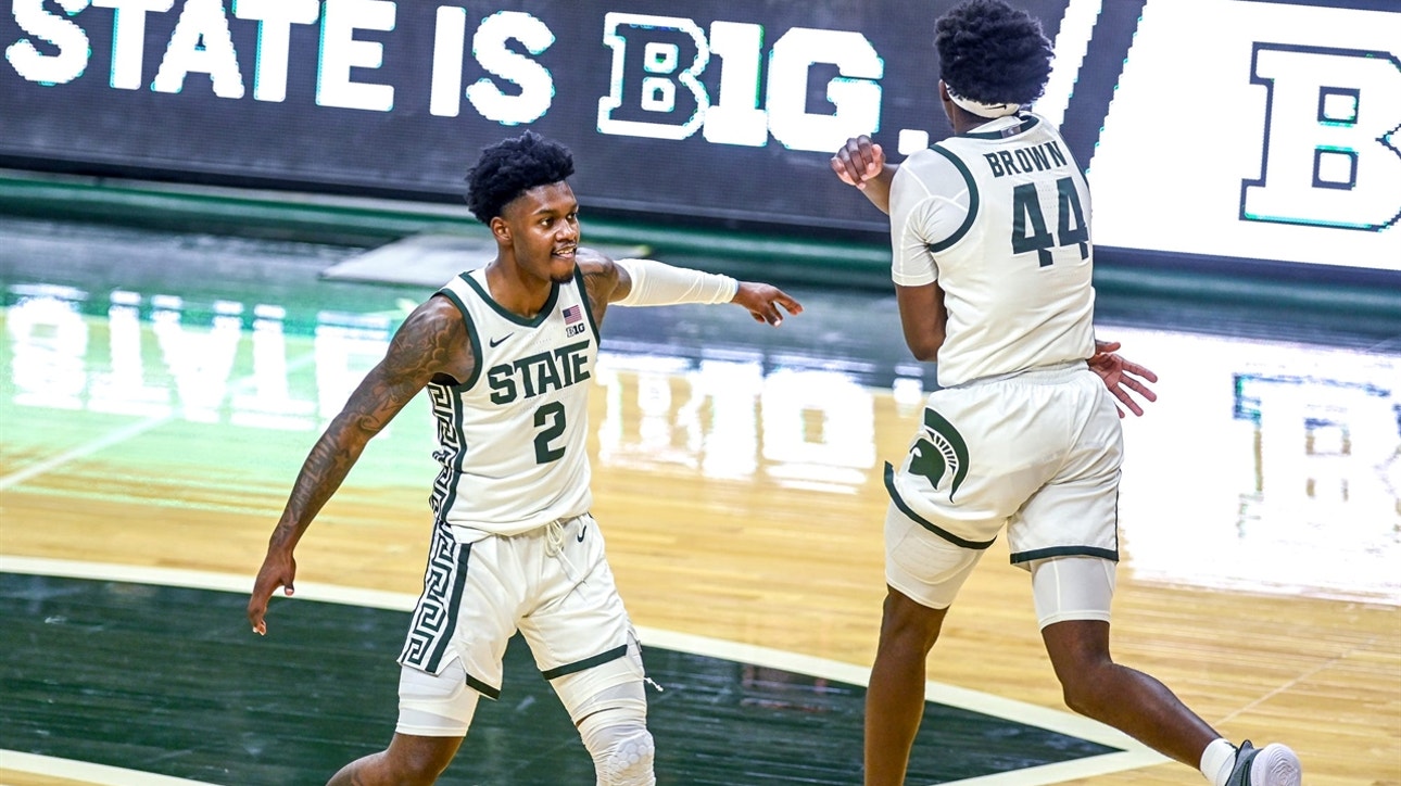 No. 13 Michigan State holds off Notre Dame, 80-70, as Rocket Watts scores 13 off the bench