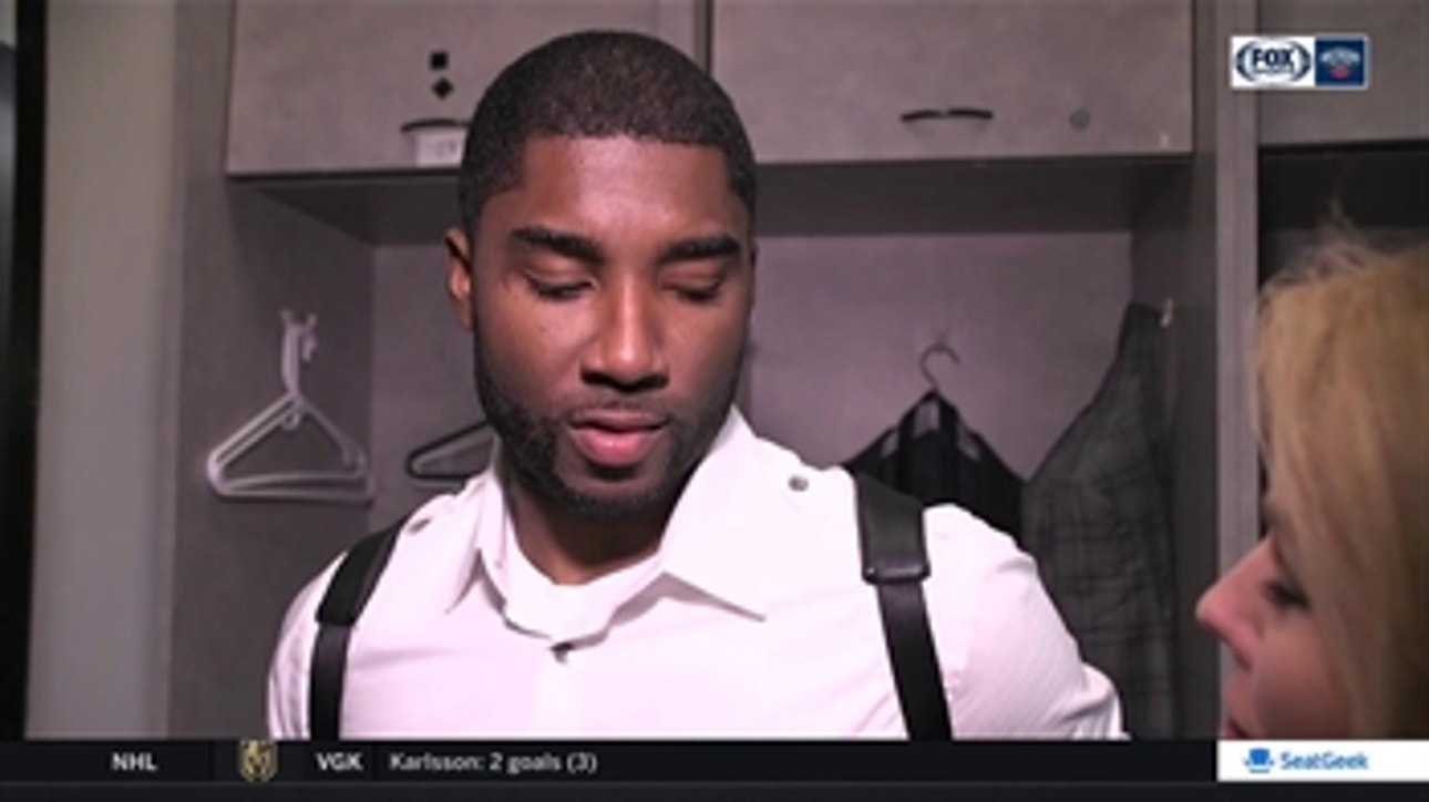 E'Twaun Moore on preparing for Game 2 ' Pelicans at Warriors