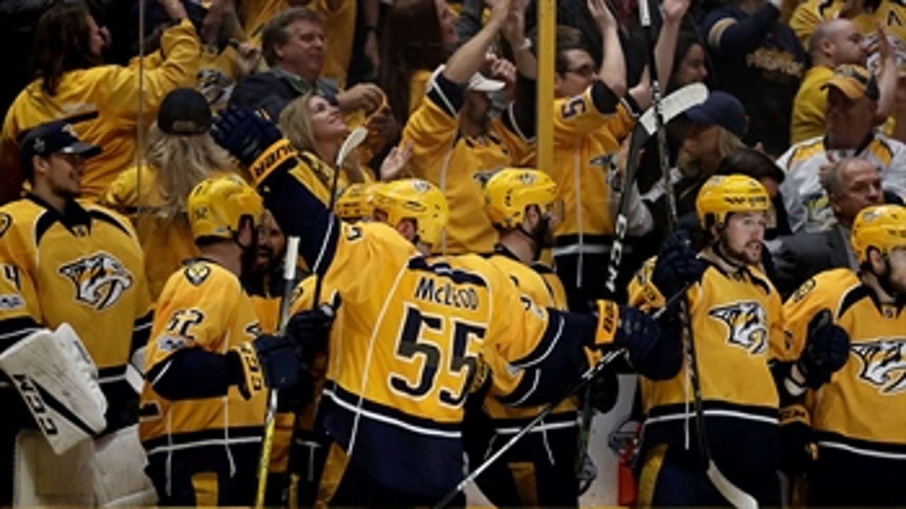 Predators LIVE to Go: Preds score two in the third, take 2-1 lead in the Western Conference Final