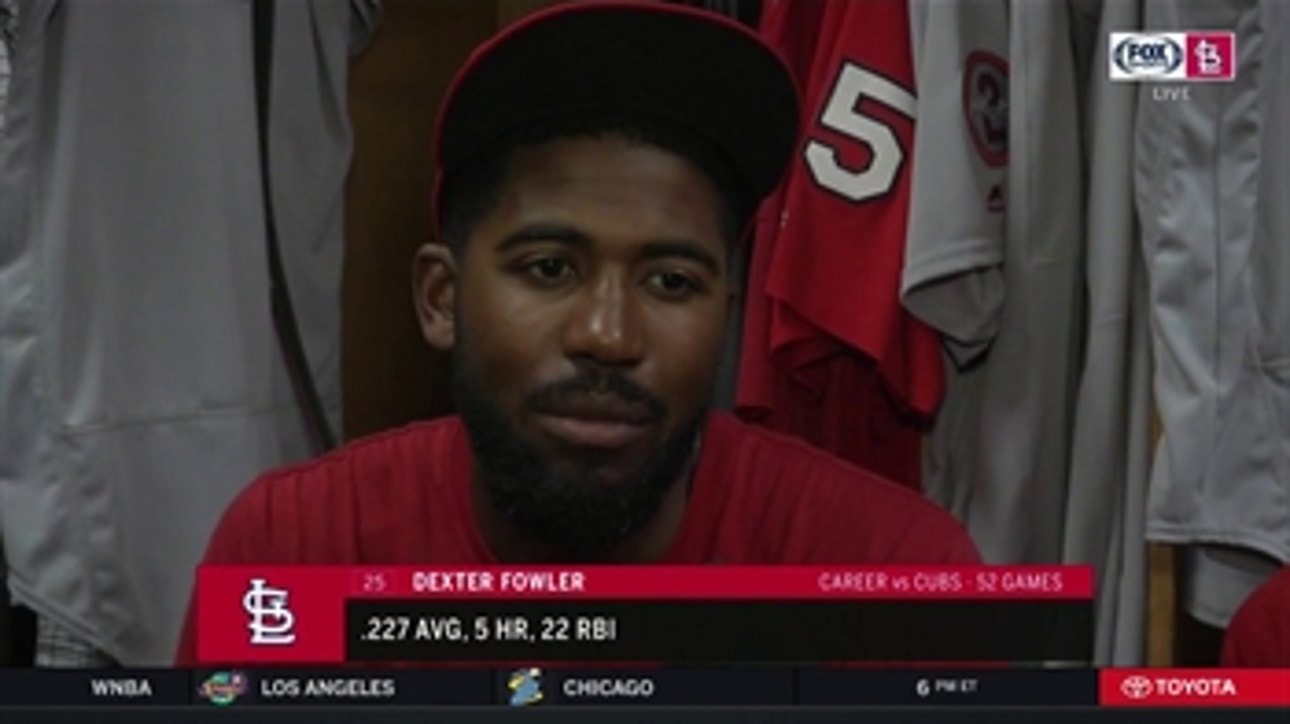 Dexter Fowler: 'I think everybody's just relaxed' since managerial change