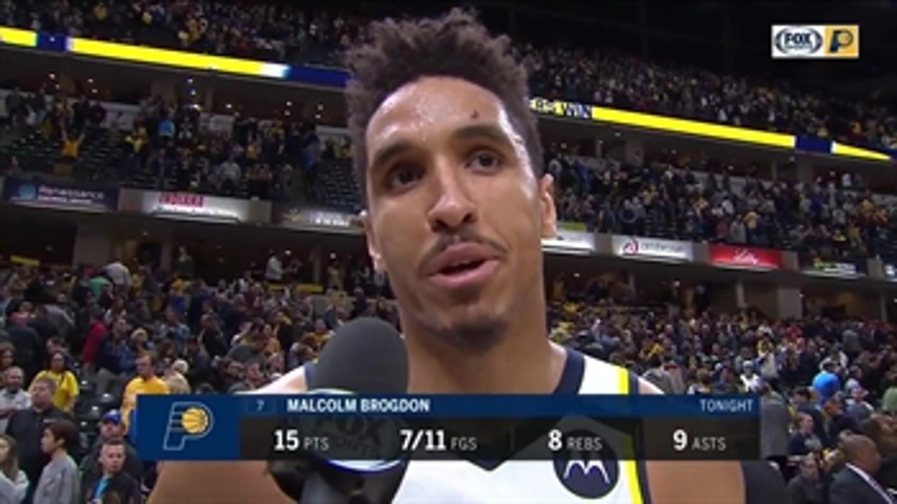 Brogdon: It was 'super important' to get the win in Victor Oladipo's first game back