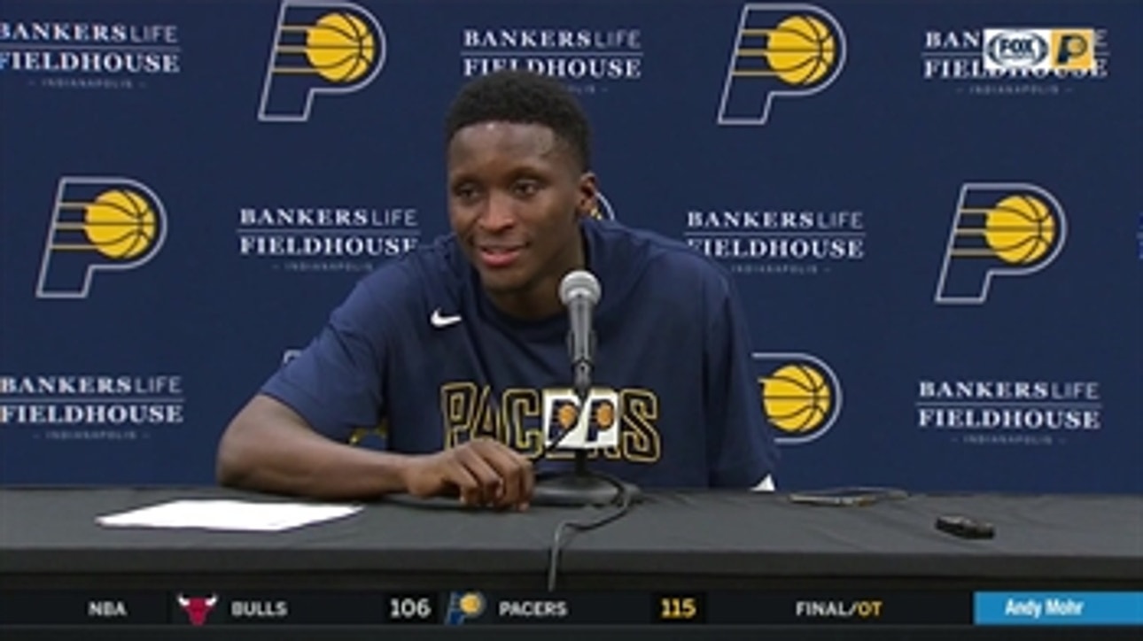 Victor Oladipo after his first game back: 'I feel like I just ran a marathon'
