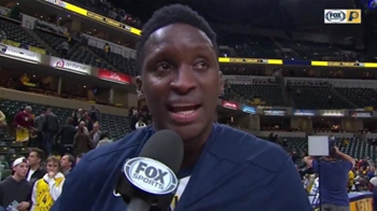 Victor Oladipo: 'I'm just thankful' to return to the court