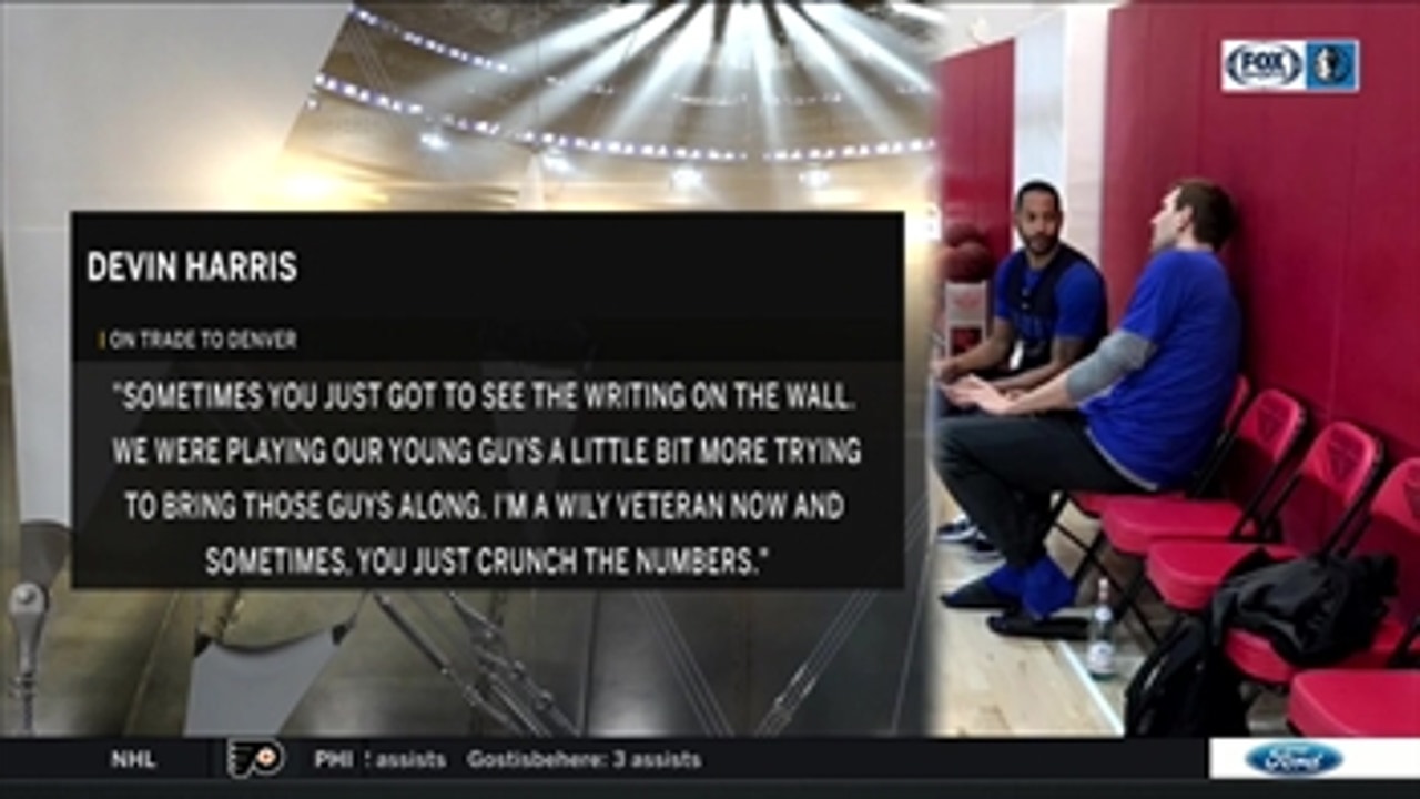 Devin Harris on being traded ' Mavs Live