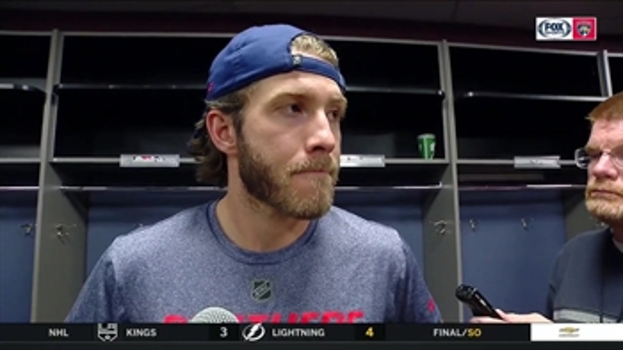 Mike Hoffman details come-from-behind OT road win, his 3-point night