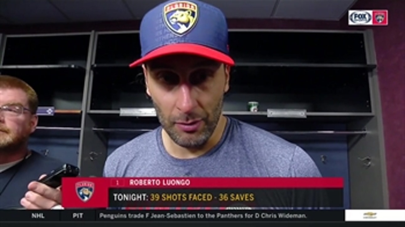 Roberto Luongo on moving into 3rd place on NHL's all-time goaltending wins list