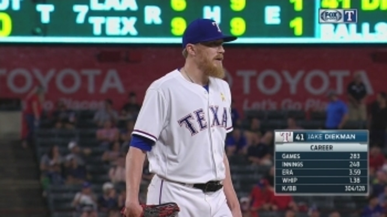 WATCH: Welcome back to the mound, Jake Diekman
