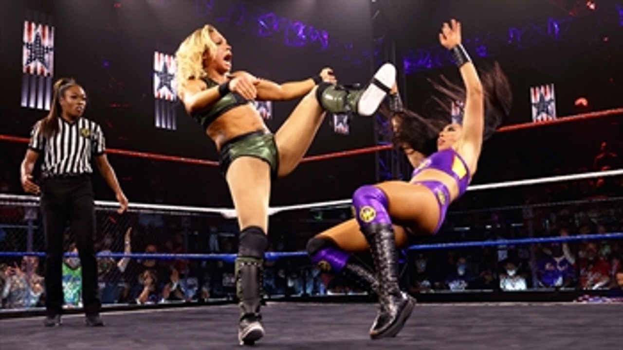 Candice LeRae & Indi Hartwell vs. Io Shirai & Zoey Stark – NXT Women’s Tag Team Title Match: NXT Great American Bash, July 6, 2021