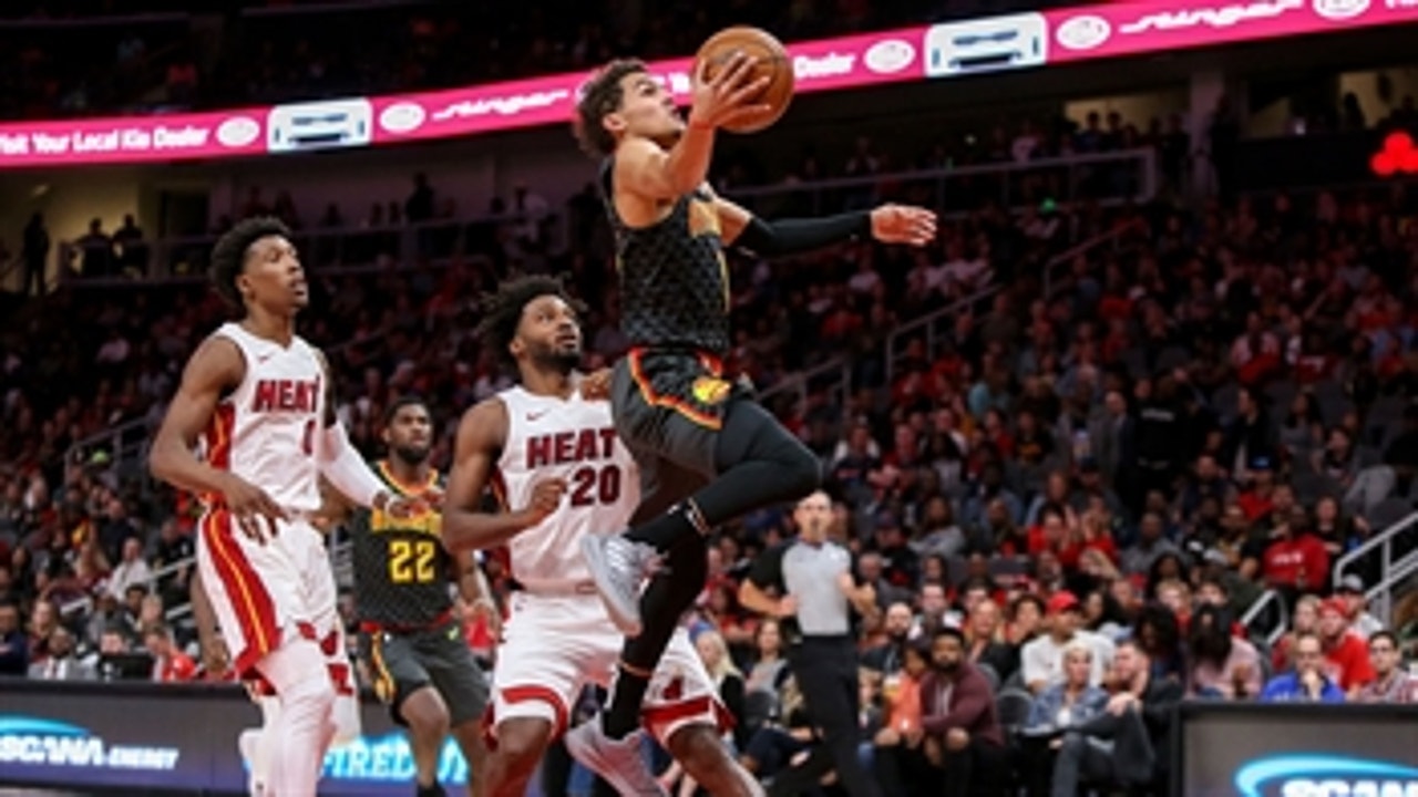 HIGHLIGHTS: Trae Young turns in 24 points, 15 assists in win over Heat