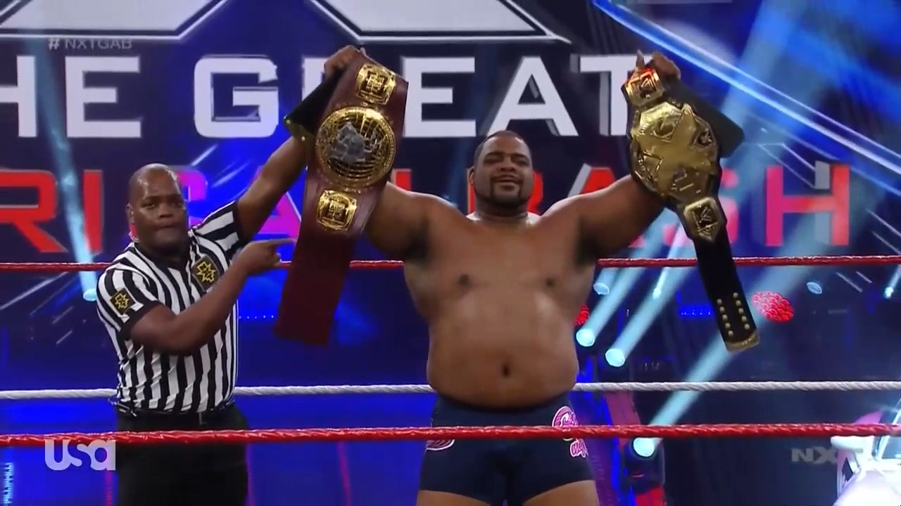 Keith Lee defeats Adam Cole to become NXT double champion ' WWE ON FOX