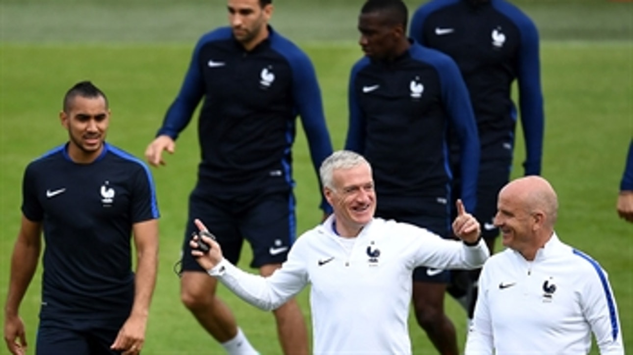 France prepare for Iceland clash