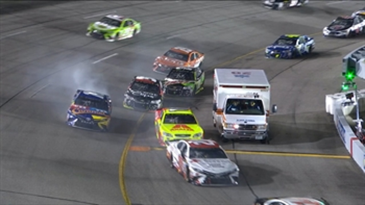 Landon & Matt's NASCAR Christmas Presents: Ambulance causes calamity on pit road