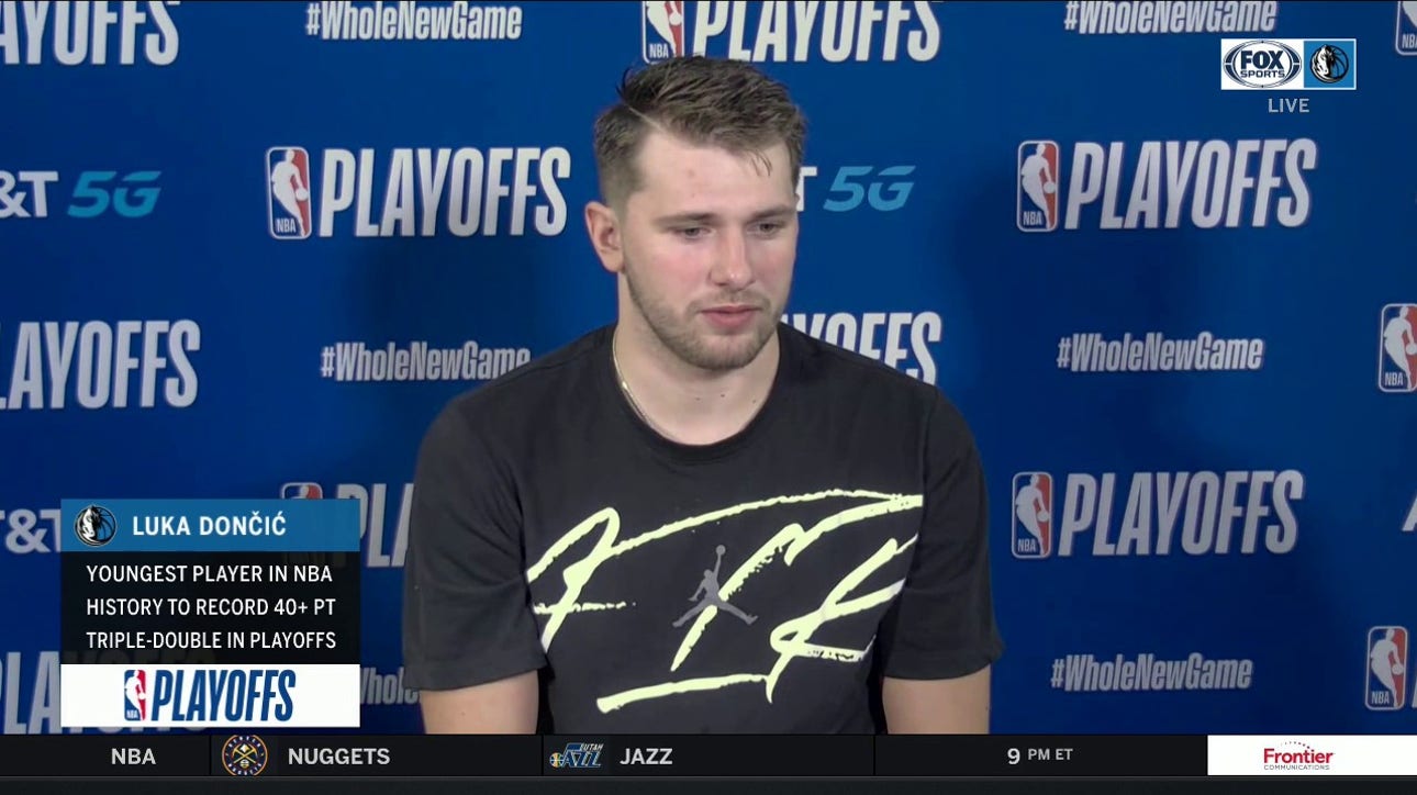 Luka Doncic on Getting the Game-Winner to beat LA in Overtime