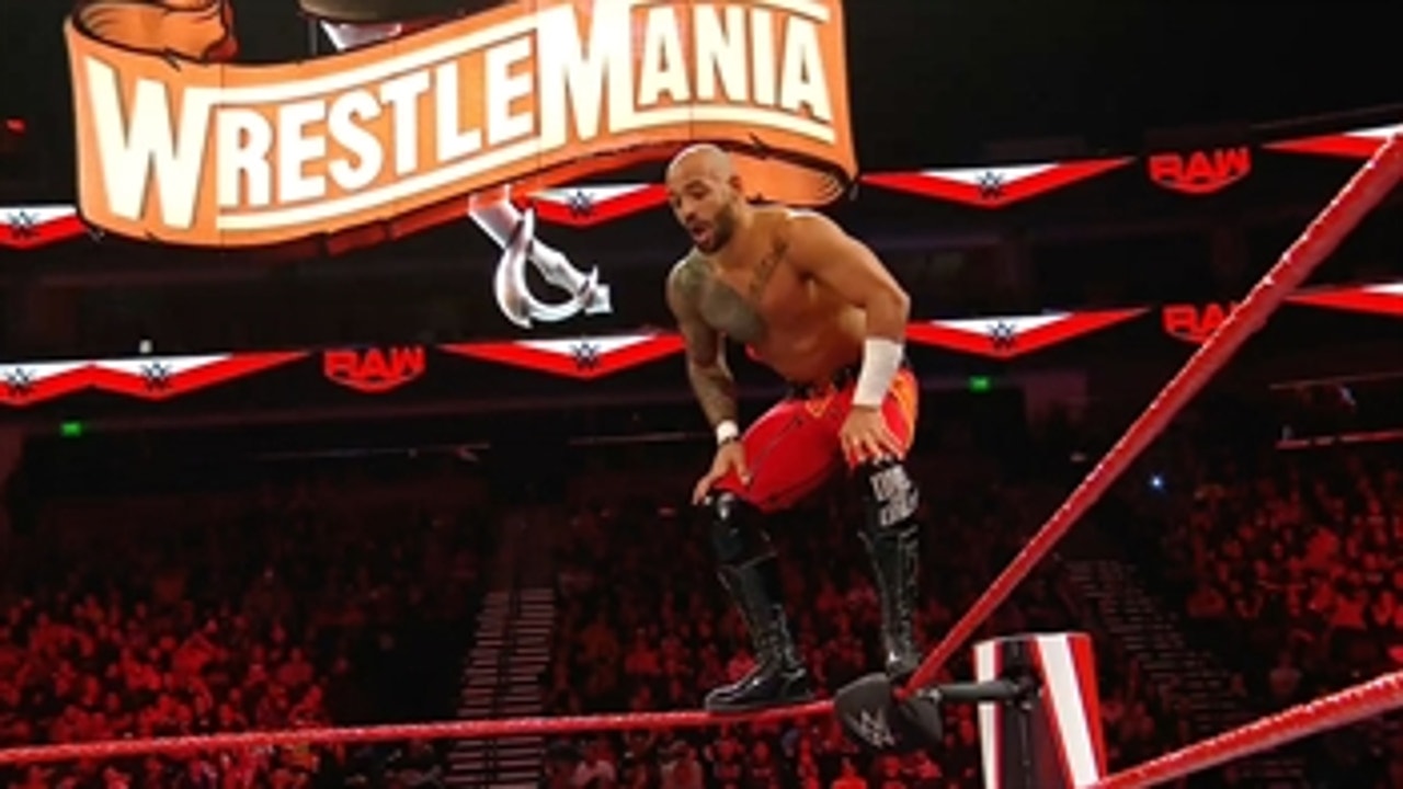 Ricochet, Seth Rollins and Bobby Lashley square off in triple threat match