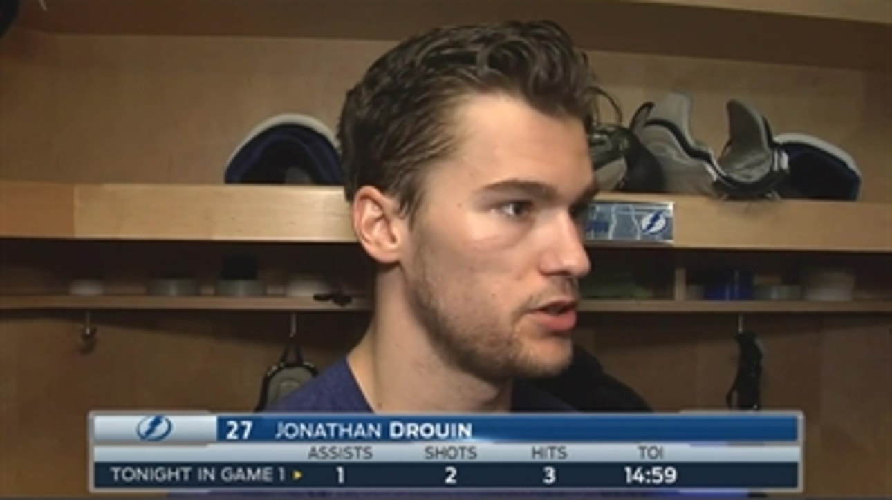 Jonathan Drouin: We gave them way too much room