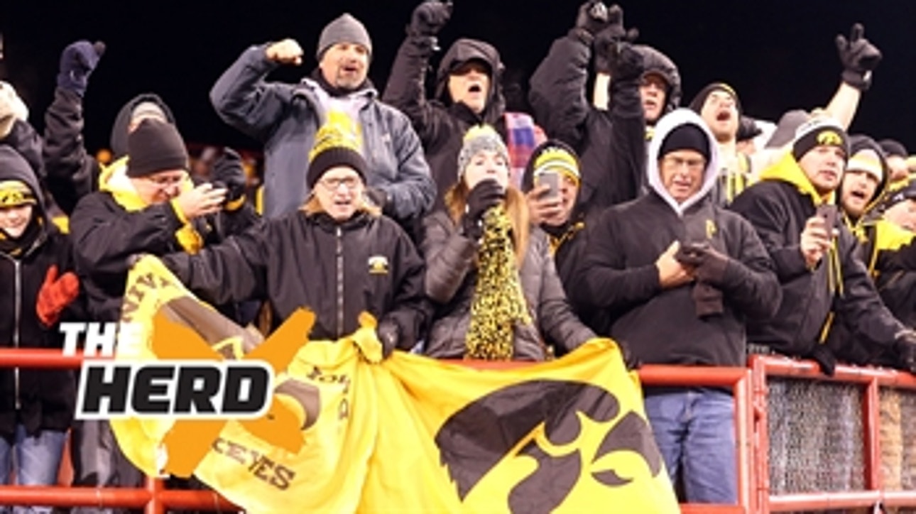 Cowherd: Iowa is like a C-student who got an A on a test - 'The Herd'