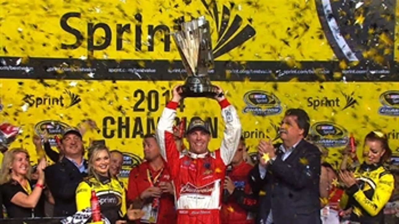 CUP: Kevin Harvick Wins First Championship - Homestead 2014