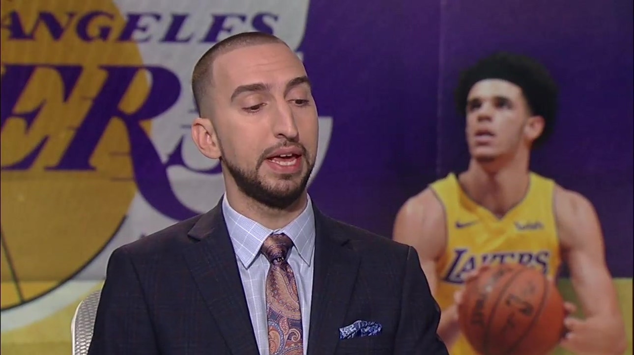 Nick Wright has not lost any confidence in Lonzo Ball after his debut in L.A. ' FIRST THINGS FIRST