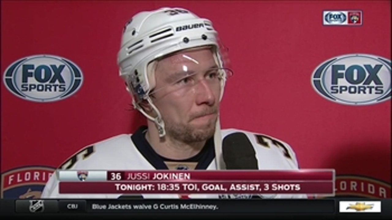 Jussi Jokinen: Everyone contributed to this one tonight