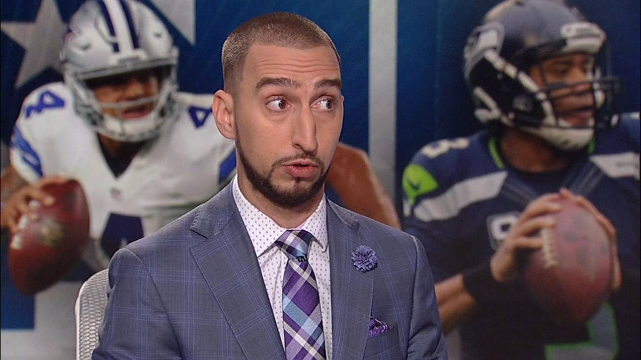 Nick Wright, Cris Carter and Jenna Wolfe give their Super Bowl picks ' FIRST THINGS FIRST
