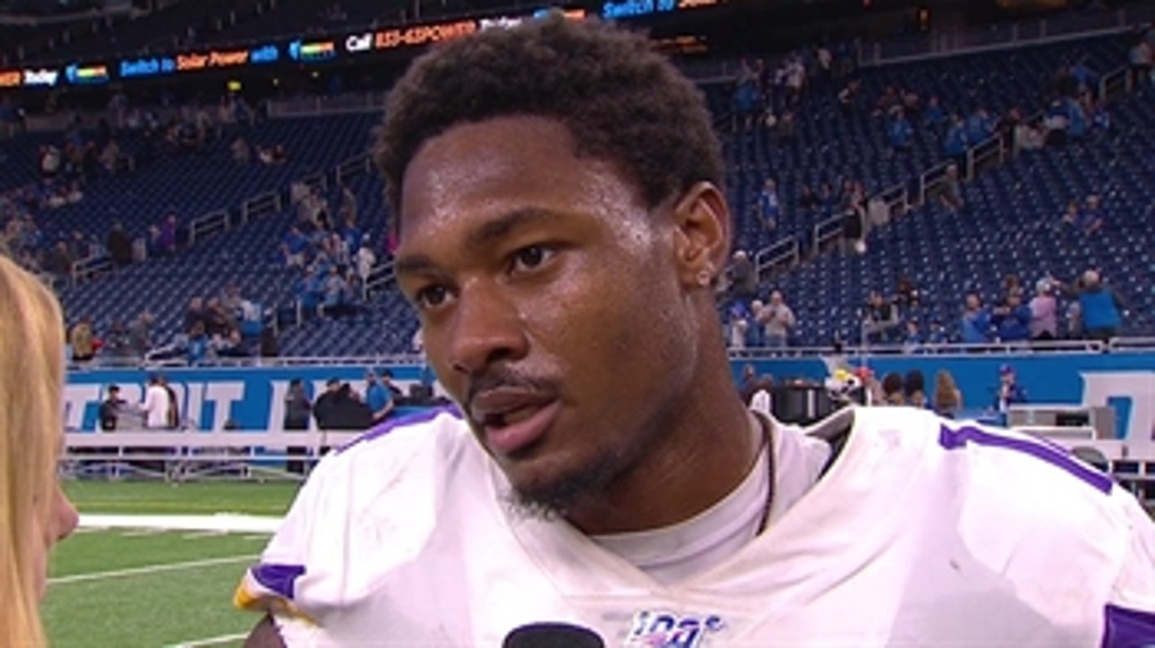 Stefon Diggs on stepping in for Adam Thielen: 'That's my guy…outside of just playing football'