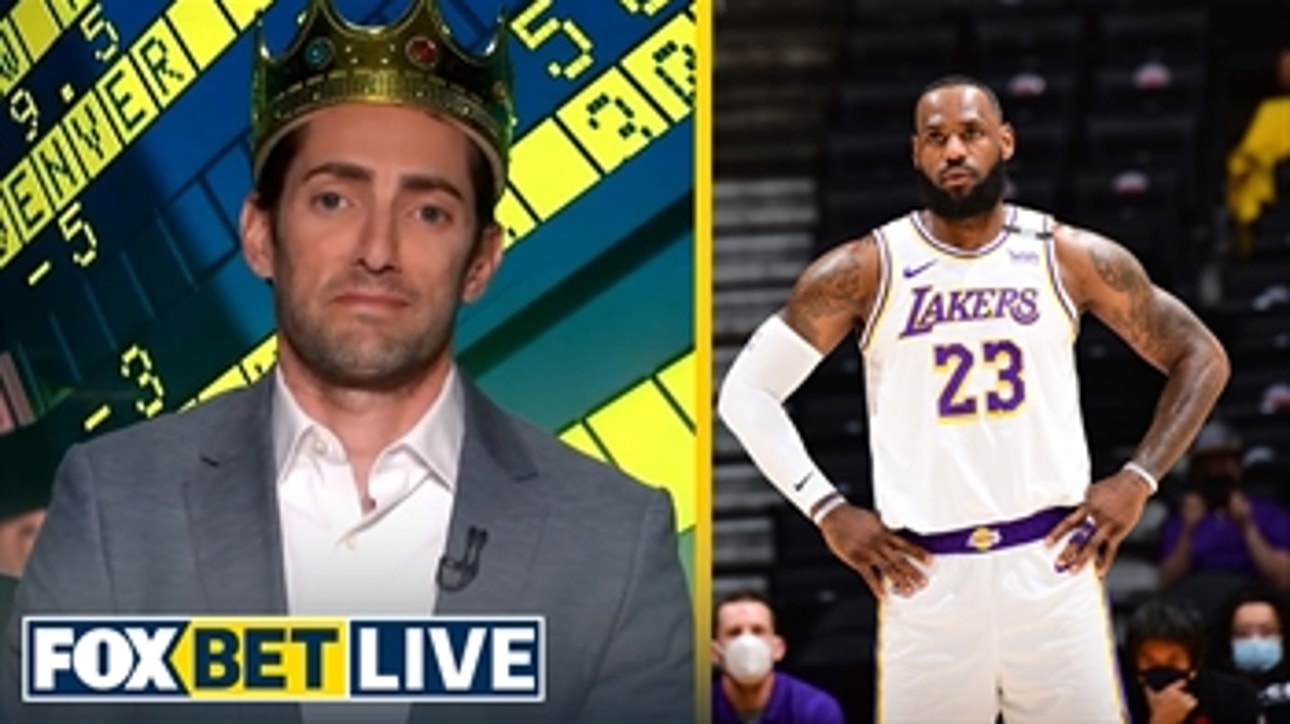 Will LeBron, Lakers have to compete in the play-in tournament? | FOX BET LIVE
